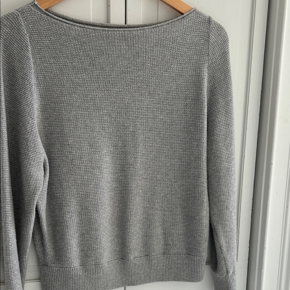 Vince Heather Gray Women's Crew Neck Sweater